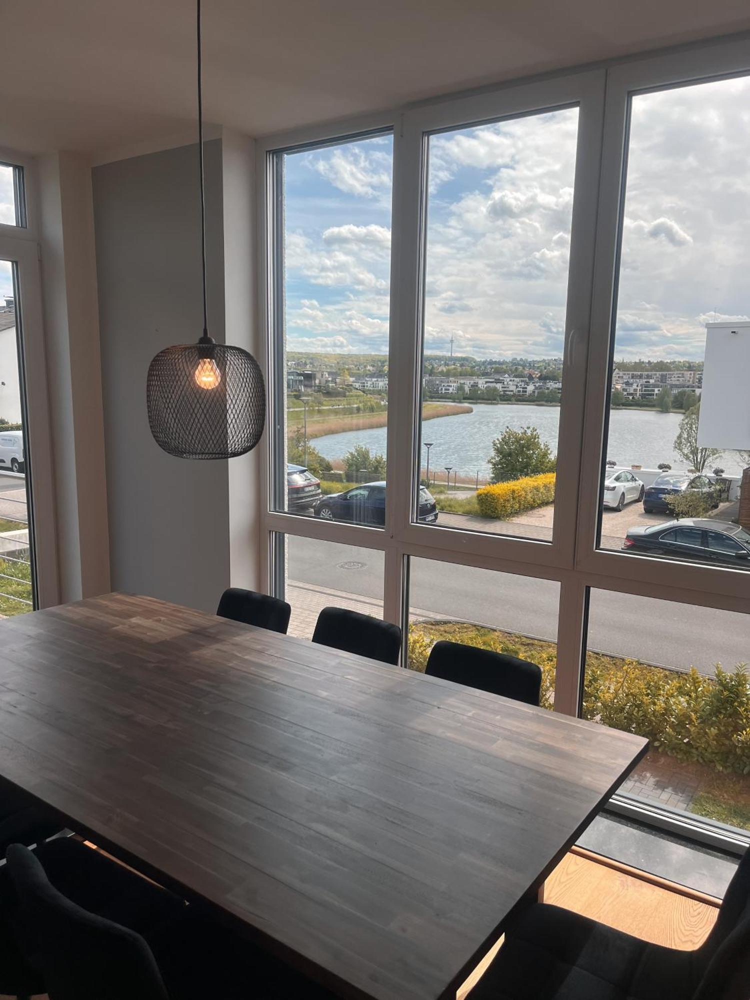 Haus Mit Panoramablick Auf Den Phoenixsee Dortmund Exteriér fotografie