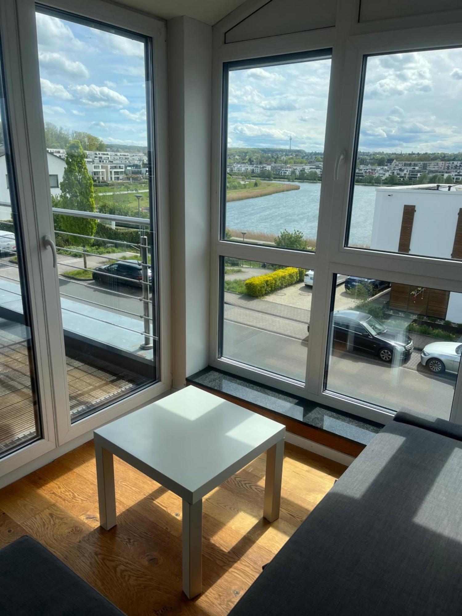 Haus Mit Panoramablick Auf Den Phoenixsee Dortmund Exteriér fotografie