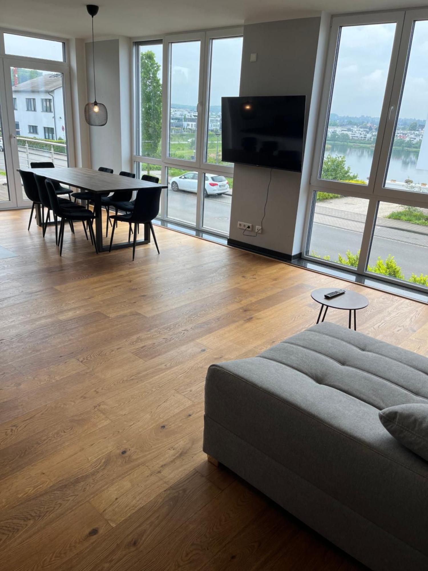Haus Mit Panoramablick Auf Den Phoenixsee Dortmund Exteriér fotografie